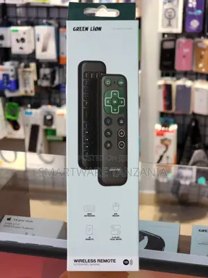 Green Lion Wireless Remote, Mini Keyboard and Air Mouse Functionality