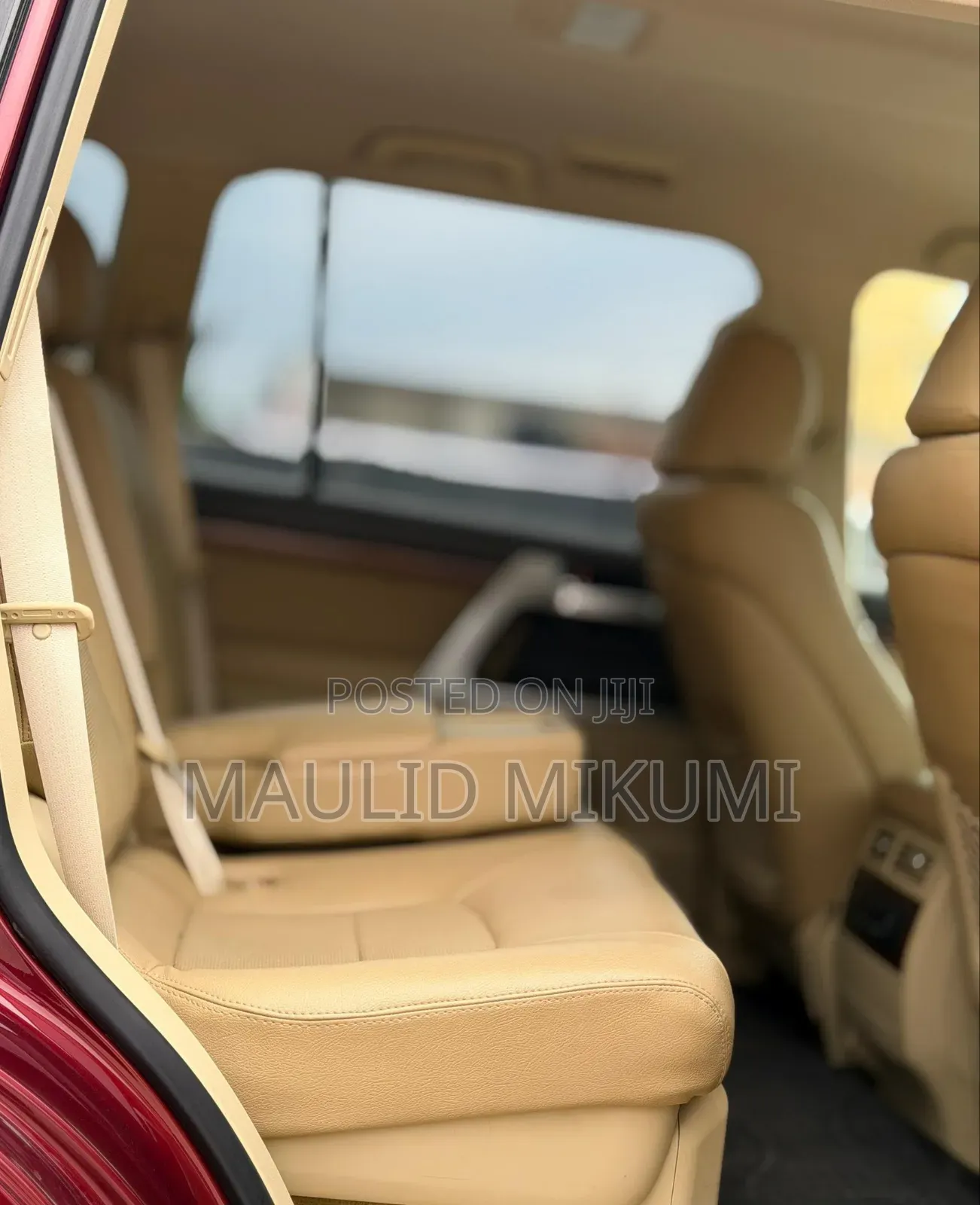Toyota Land Cruiser 2017 Maroon