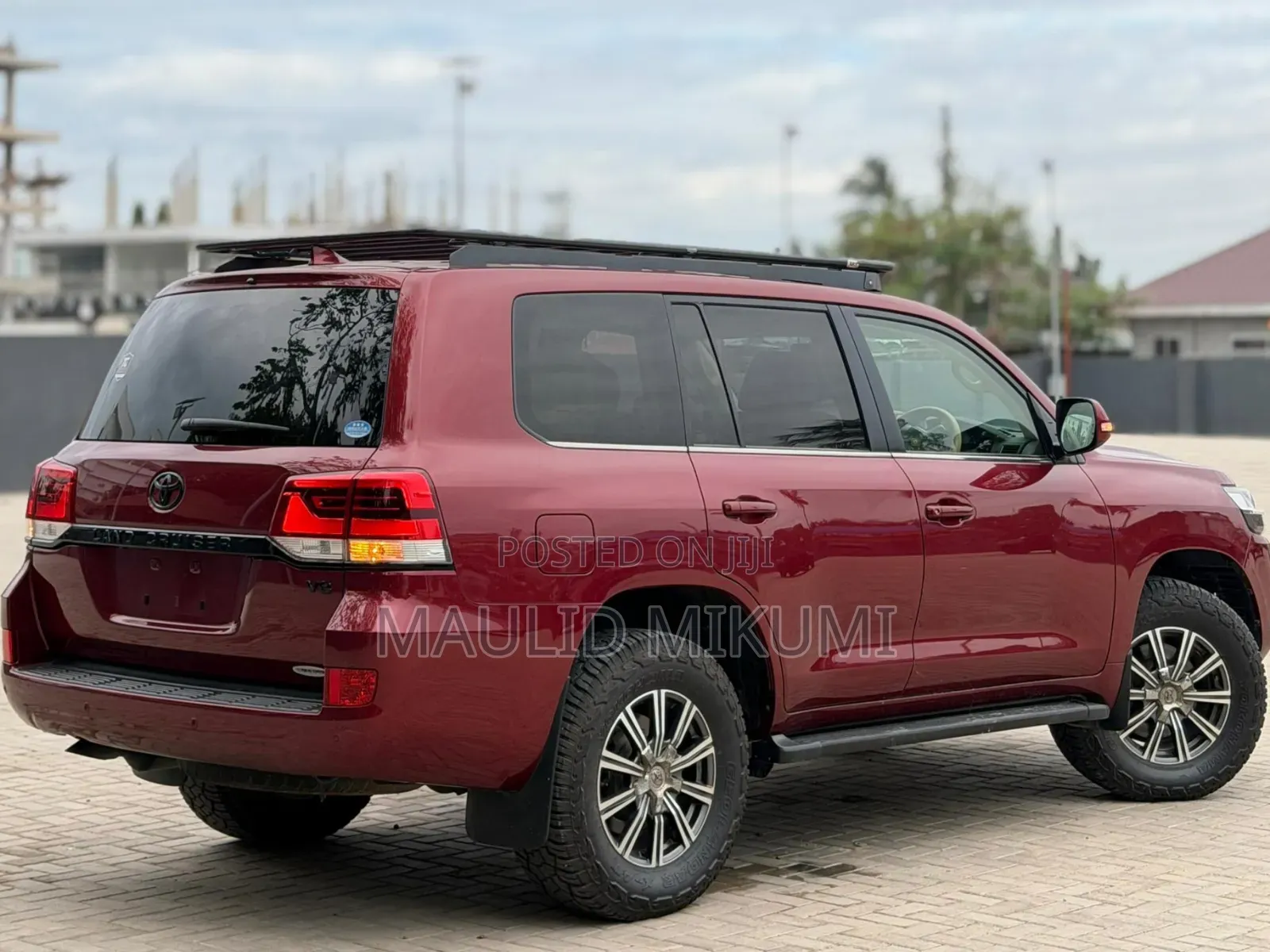Toyota Land Cruiser 2017 Maroon