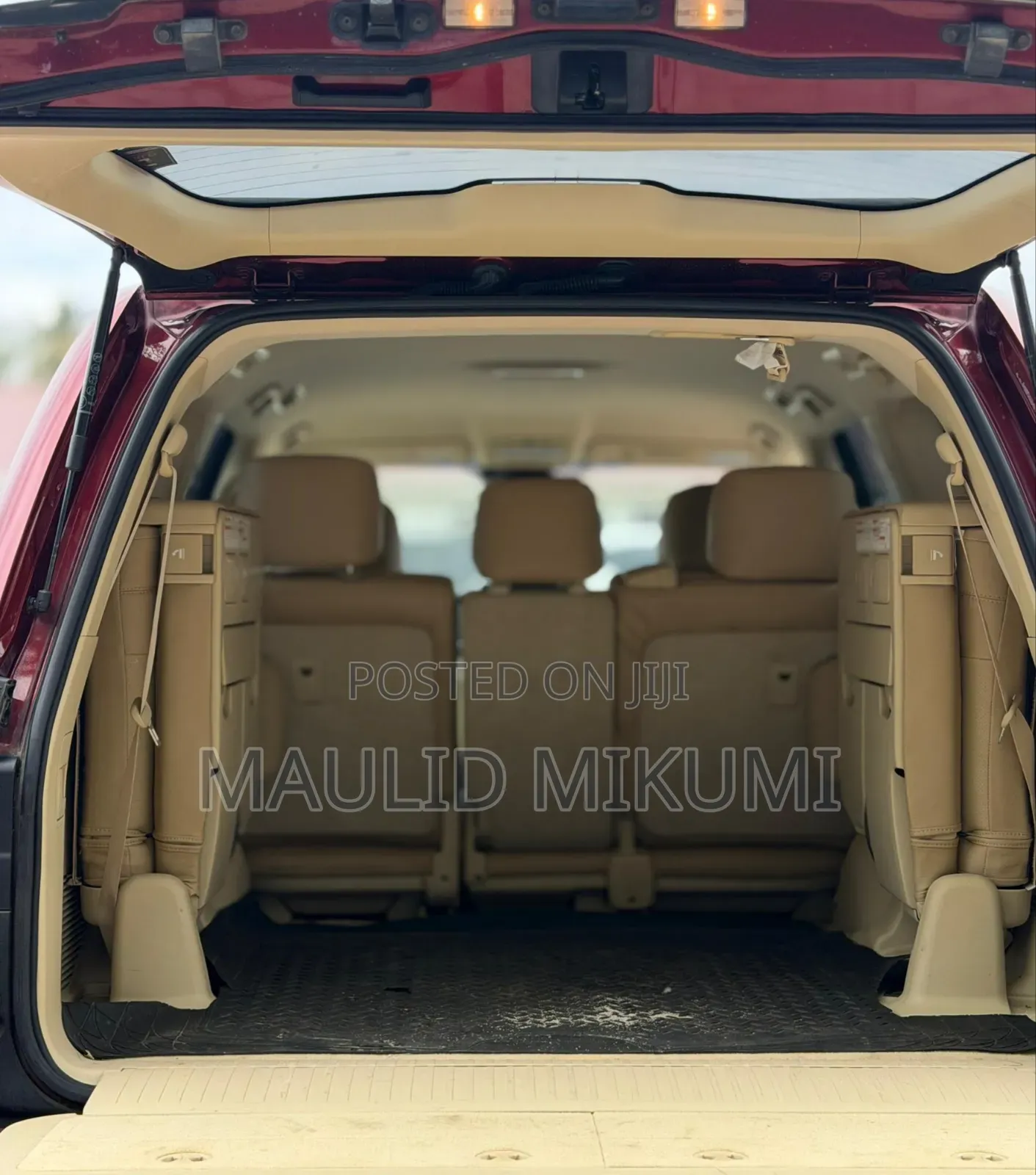 Toyota Land Cruiser 2017 Maroon