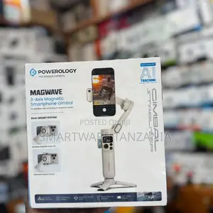 Powerology Magwave 3-Axis Magnetic Smartphone Gimbal With AI Tracking
