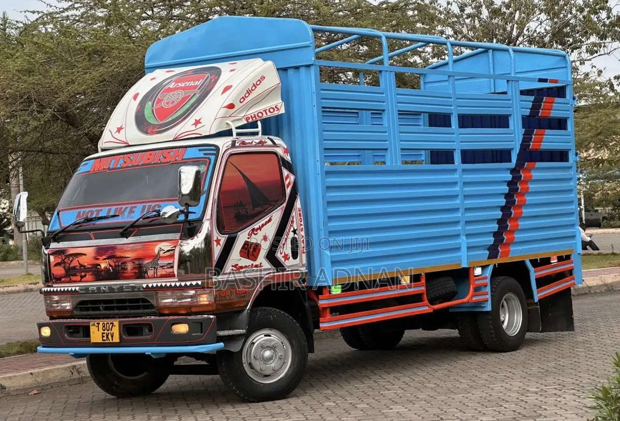 Mitsubishi Canter Boxbody Ndefu Tani 3.5 Study 6 Bawaba 8 Spring Juu.