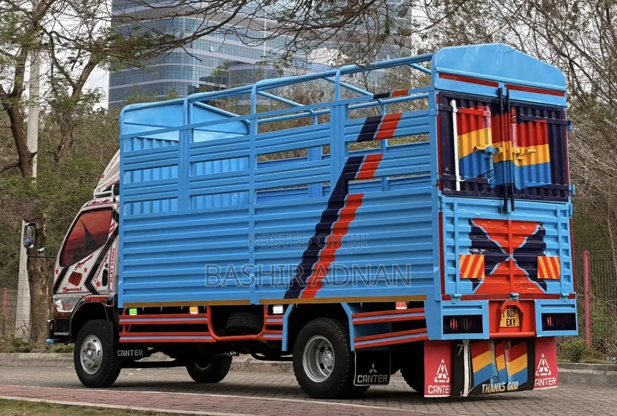 Mitsubishi Canter Boxbody Ndefu Tani 3.5 Study 6 Bawaba 8 Spring Juu.