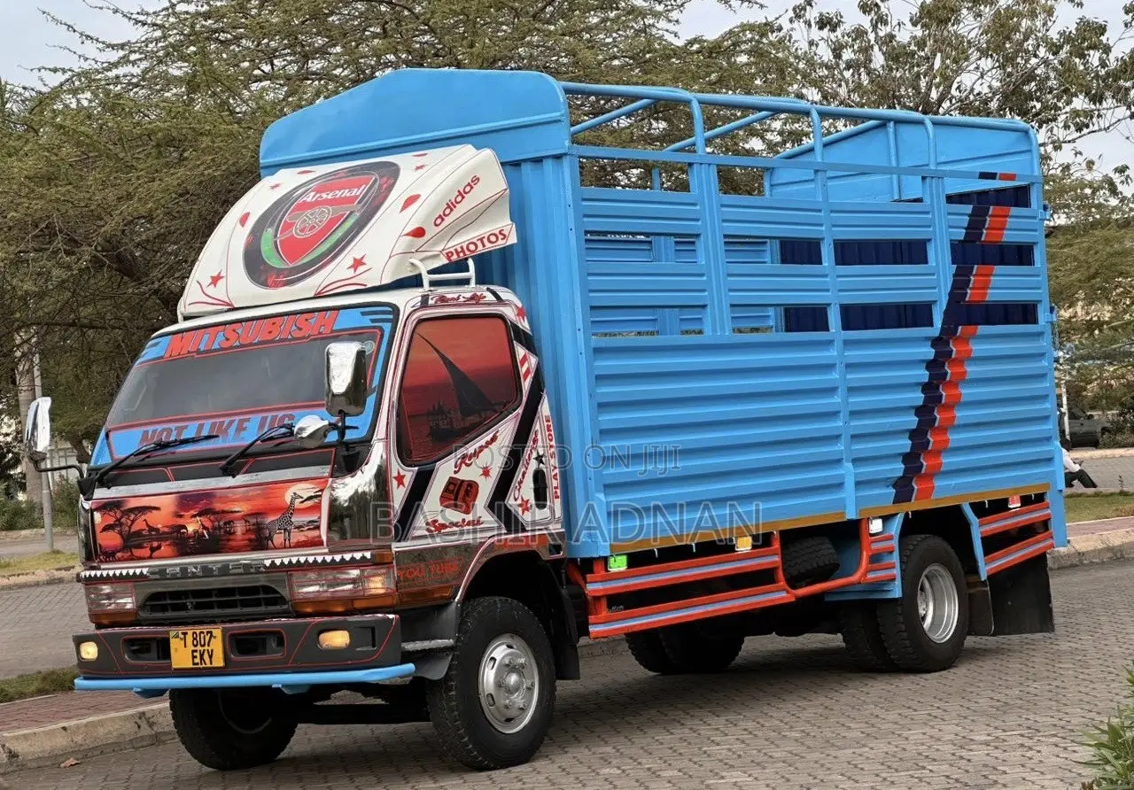 Mitsubishi Canter Boxbody Ndefu Tani 3.5 Study 6 Bawaba 8 Spring Juu.
