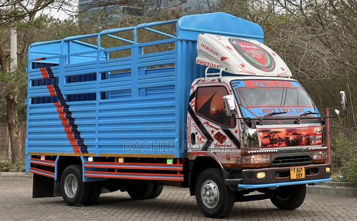 Mitsubishi Canter Boxbody Ndefu Tani 3.5 Study 6 Bawaba 8 Spring Juu.