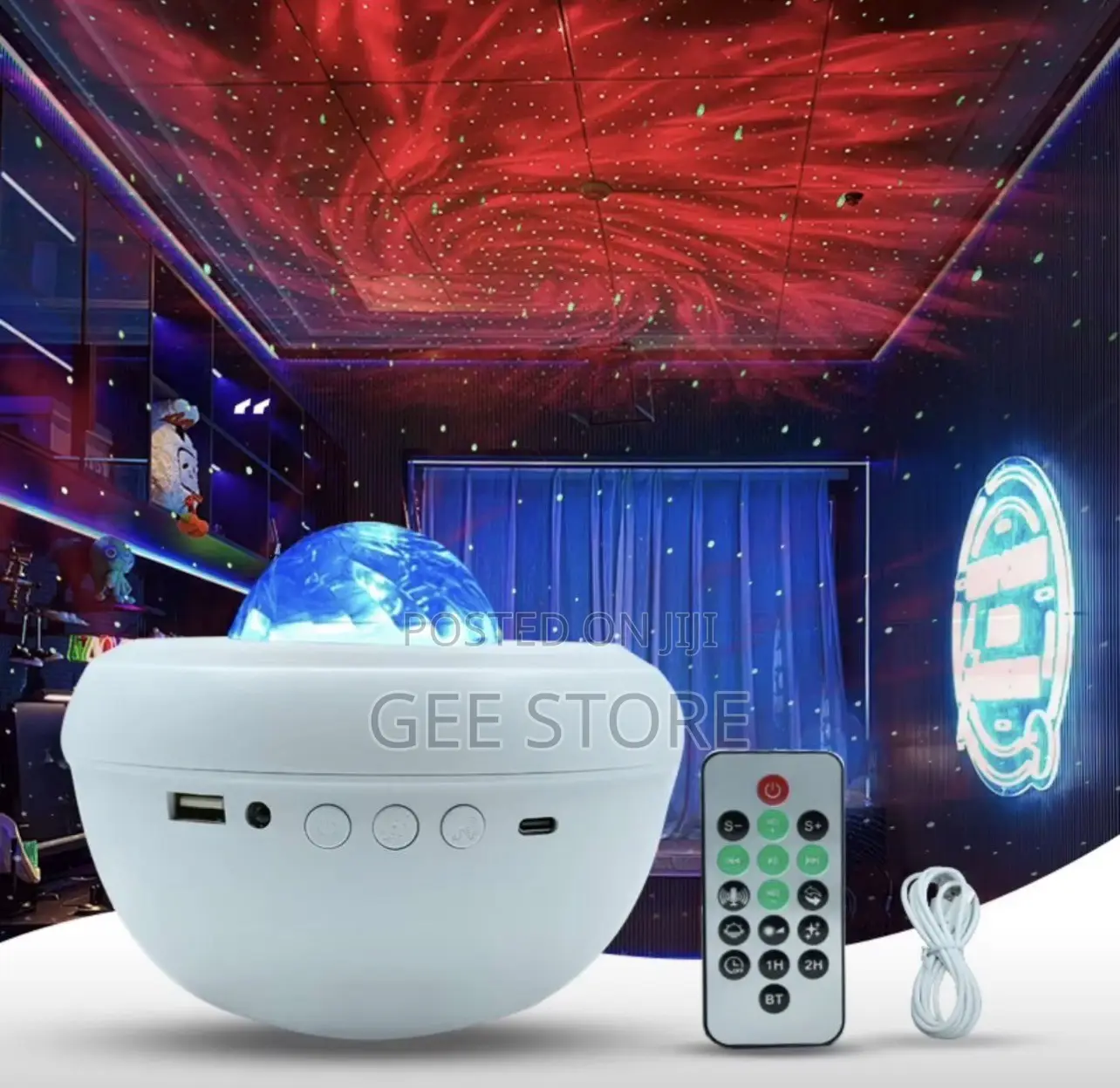 Small Bowl Starry Projector Light