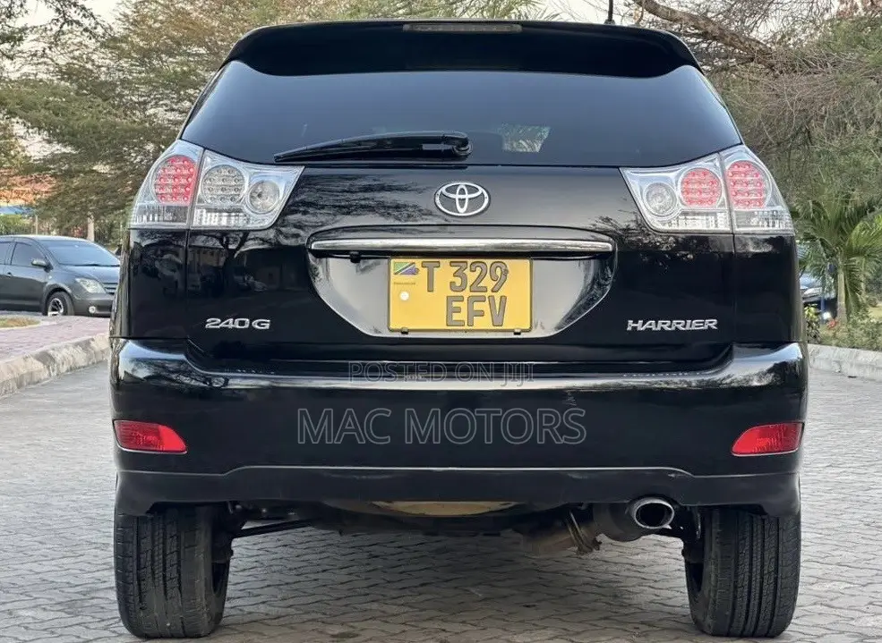 Toyota Harrier 2007 Black