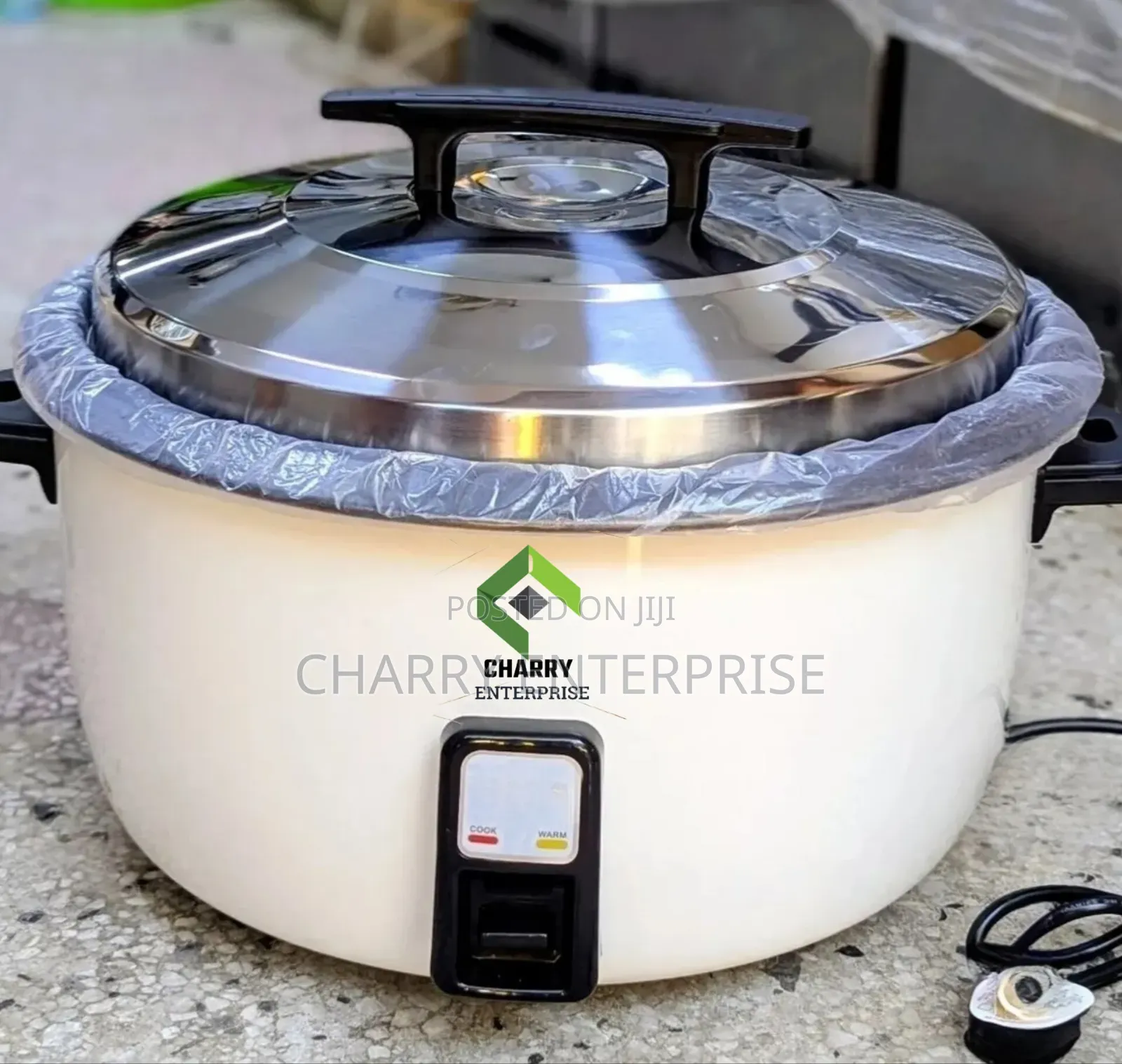Commercial Rice Cooker 28L 3000W for Hotels, Catering and Events