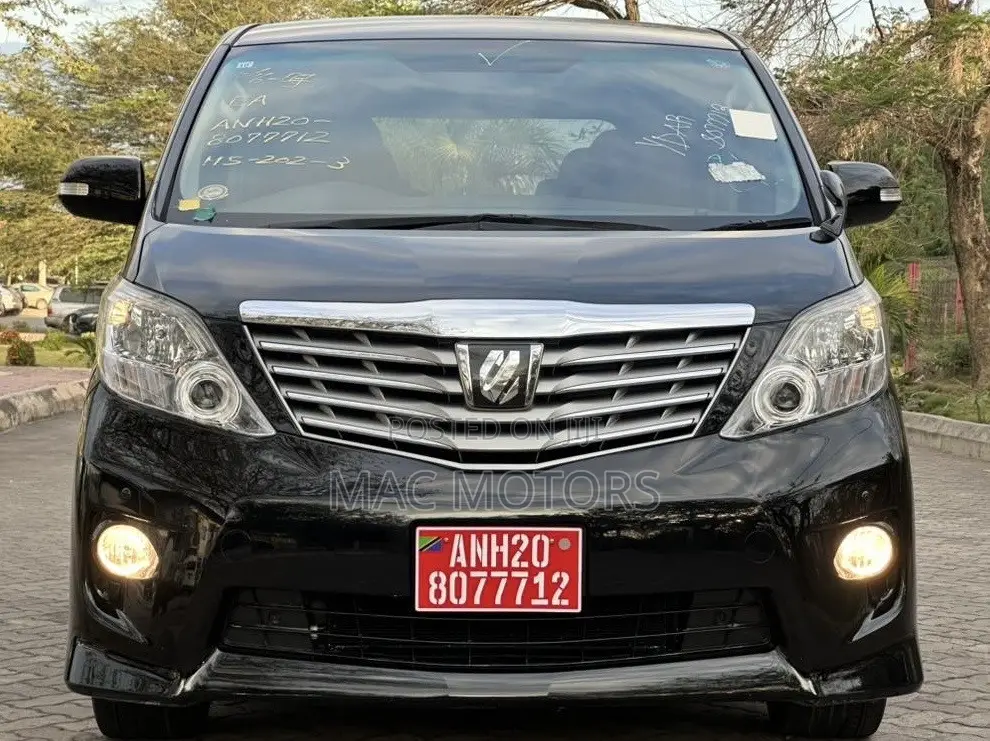 Toyota Alphard 2009 Black