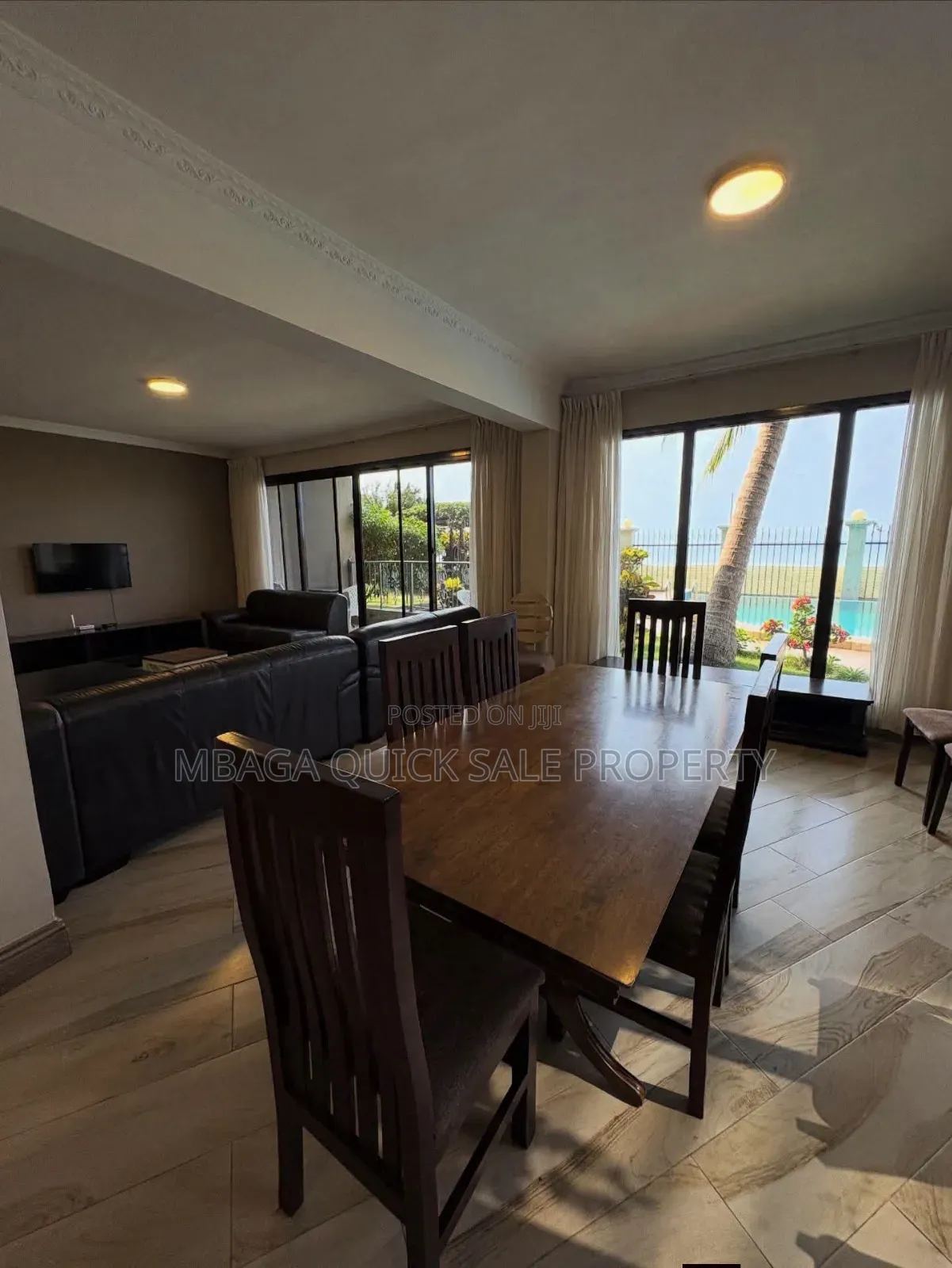 Furnished 3bdrm Apartment in Msasani for rent