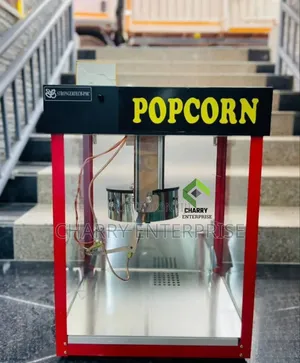 Commercial Popcorn Machine Mashine Ya Gas Ya Bisi Kwa  Biashara