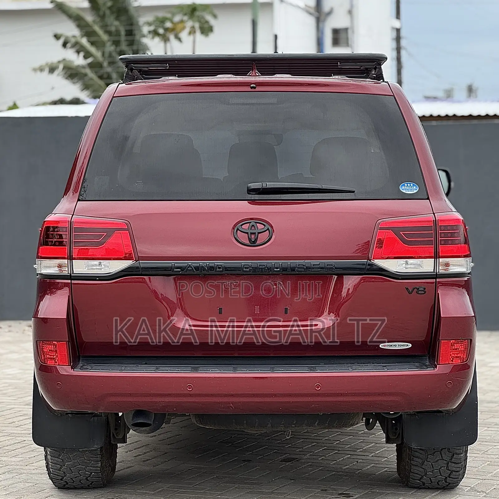 Toyota Land Cruiser 2017 Maroon