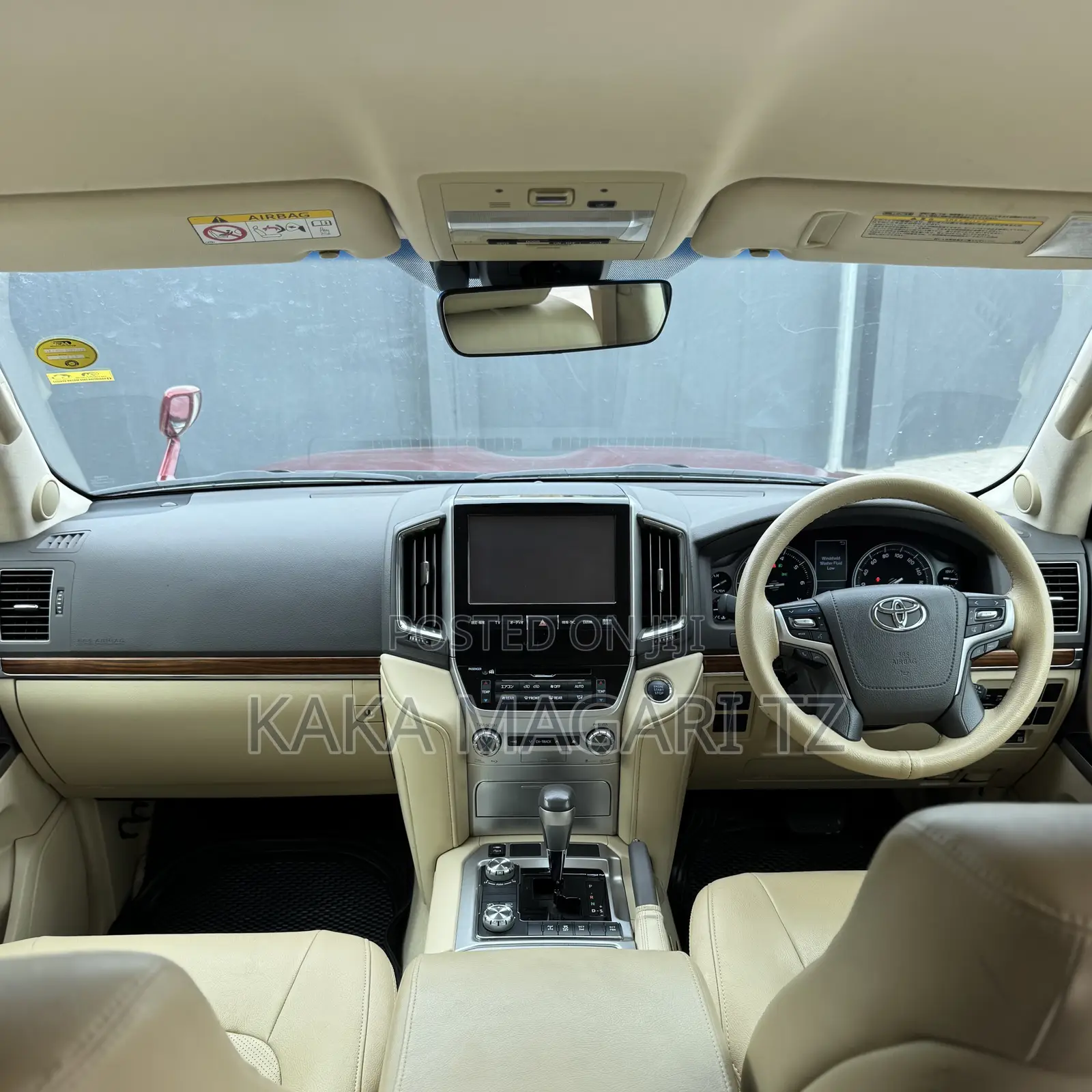 Toyota Land Cruiser 2017 Maroon