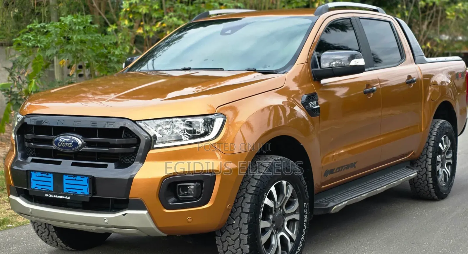 Ford Ranger Wildtrak 2022 Orange