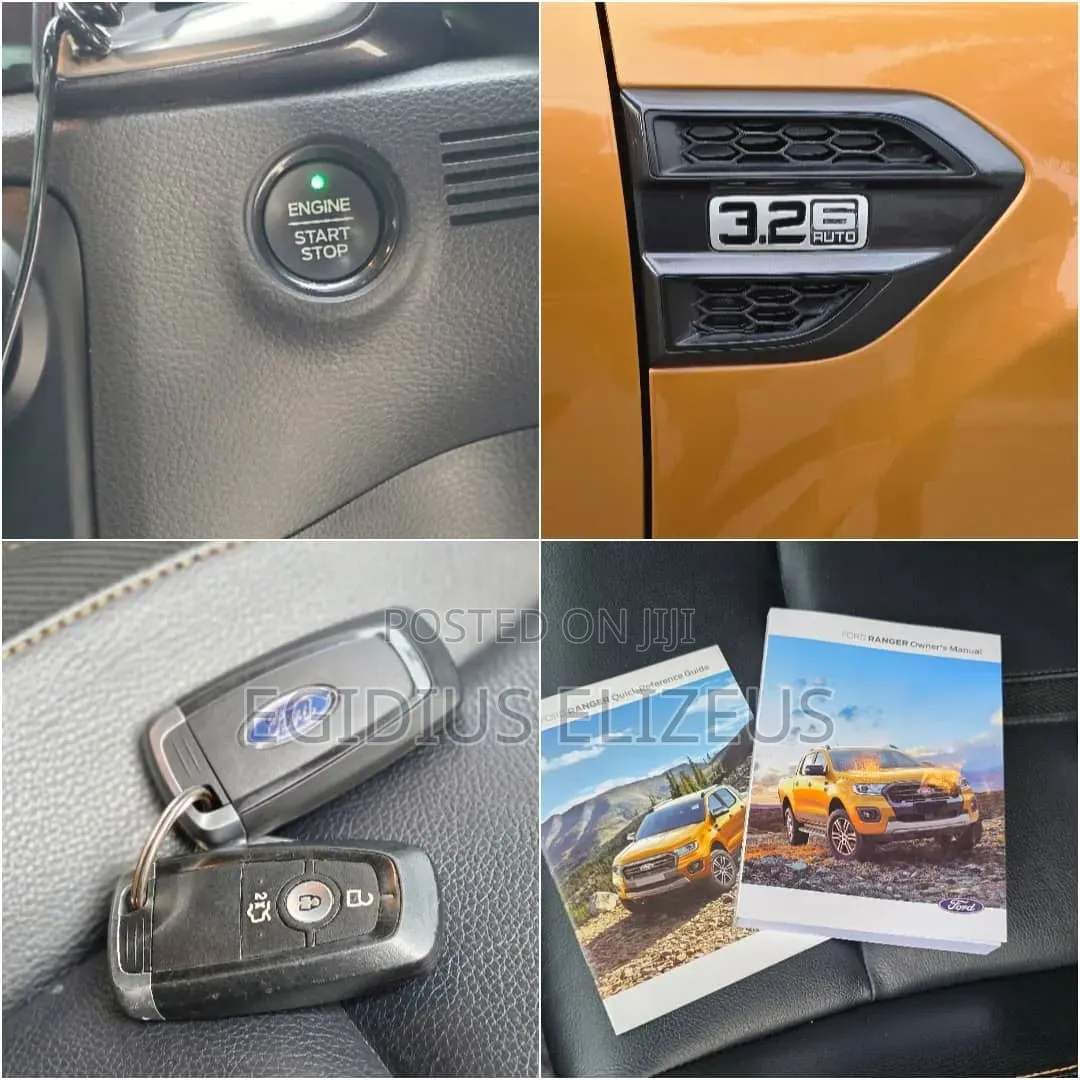 Ford Ranger Wildtrak 2022 Orange