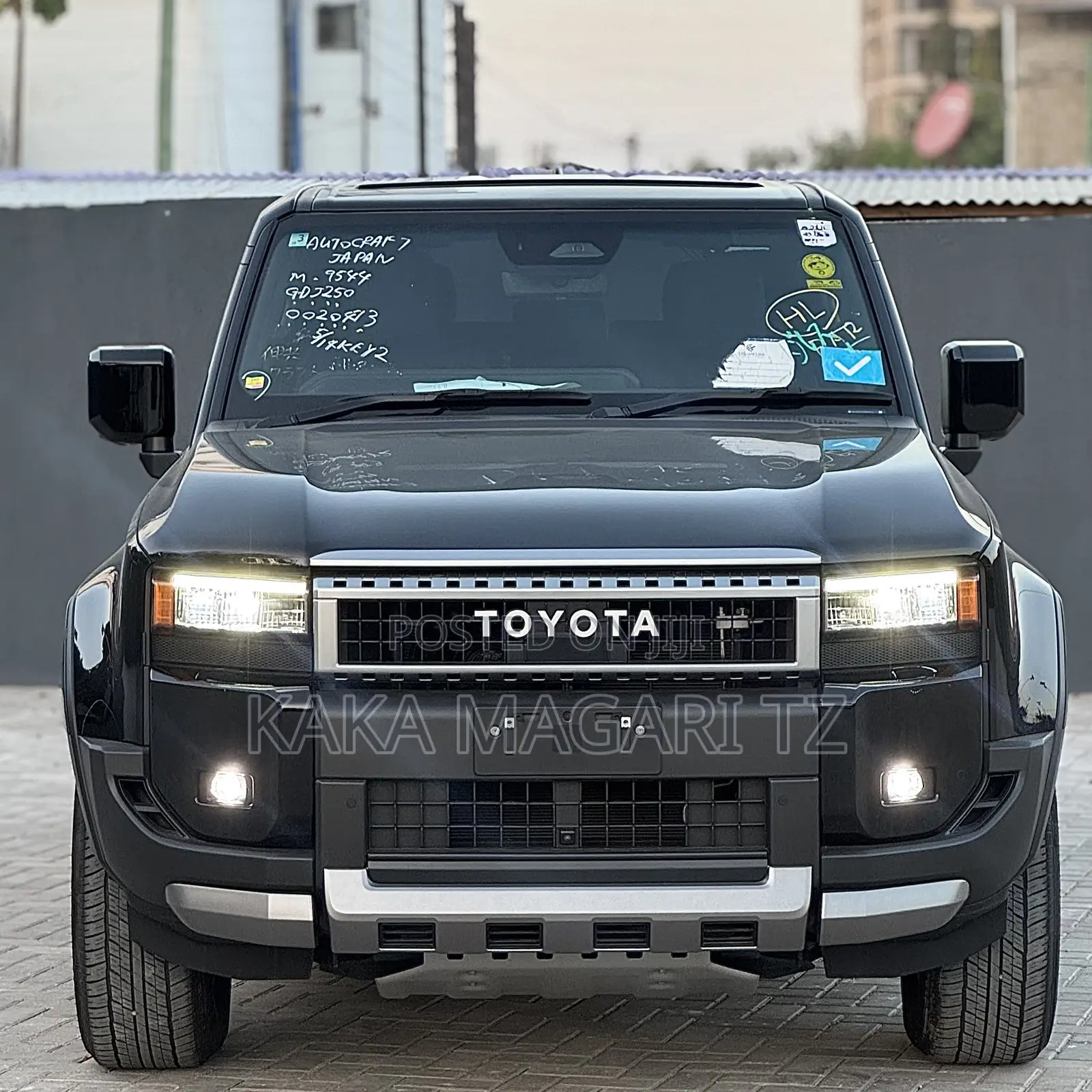 New Toyota Land Cruiser Prado 2025 Black