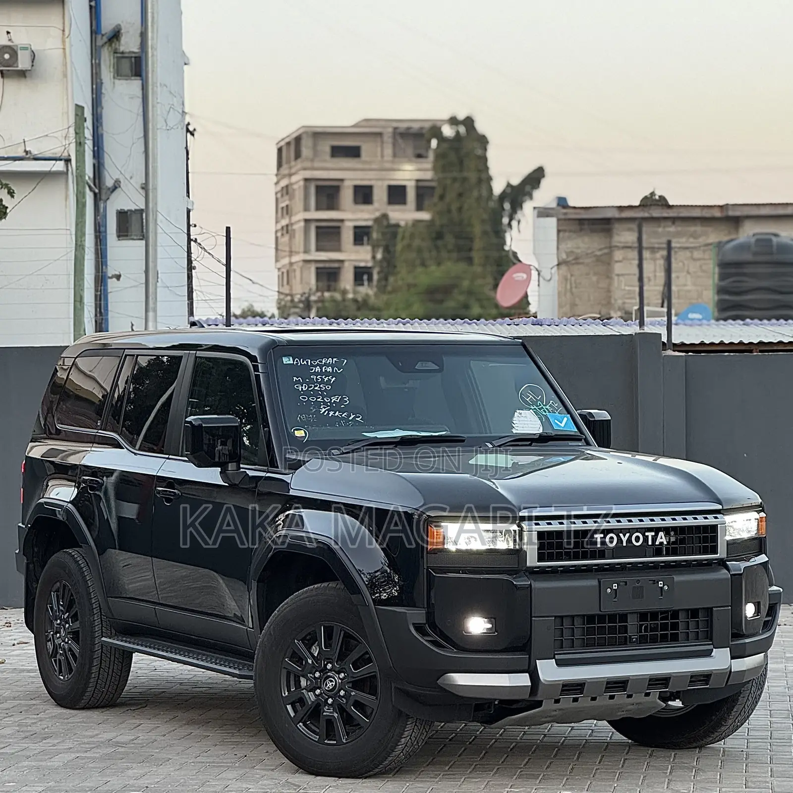 New Toyota Land Cruiser Prado 2025 Black