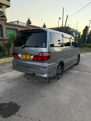 Toyota Alphard 2008 Gray