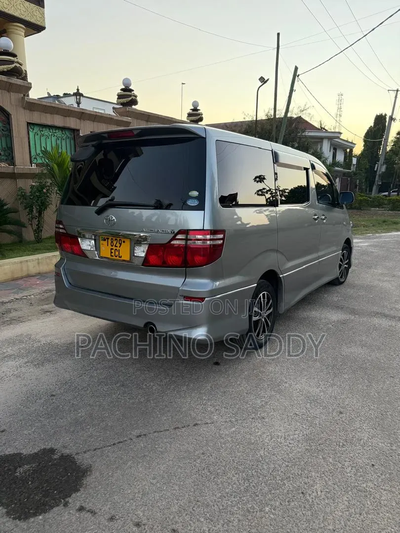 Toyota Alphard 2008 Gray