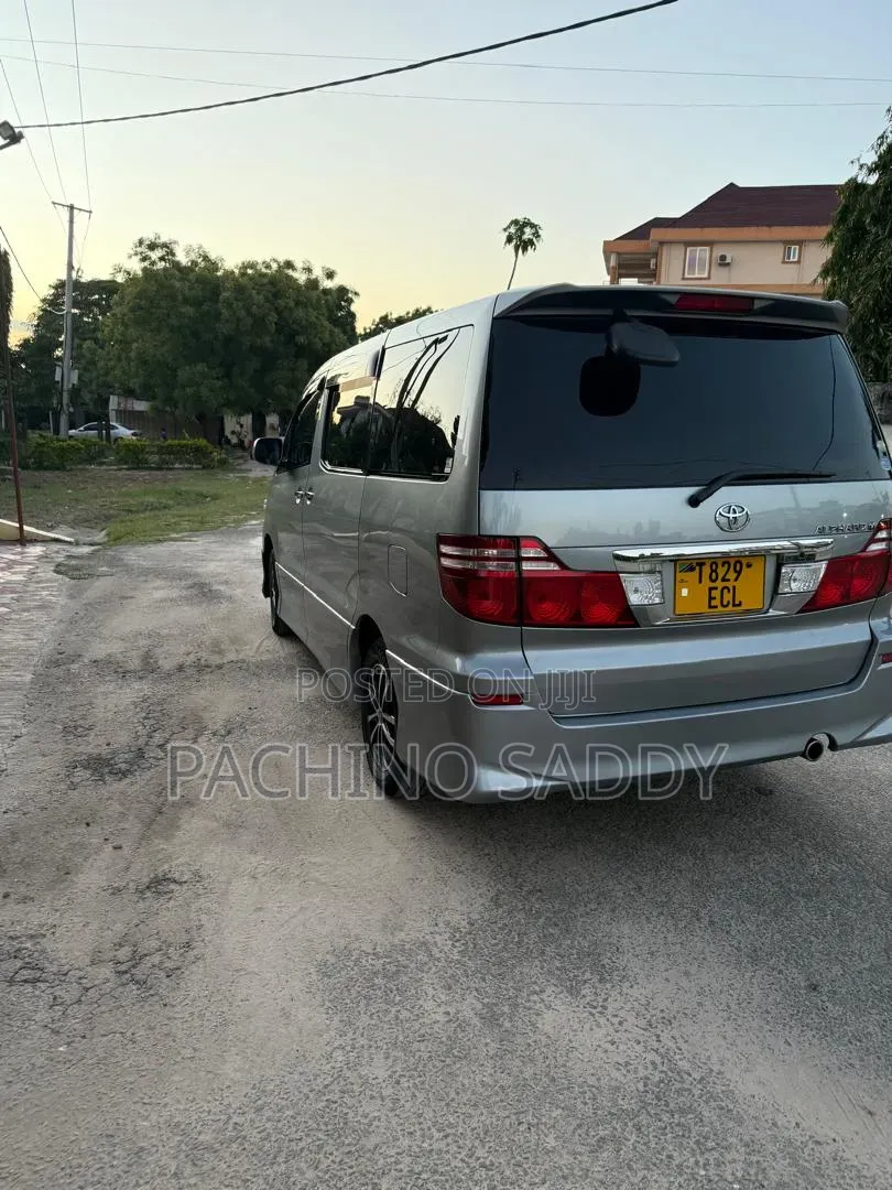 Toyota Alphard 2008 Gray