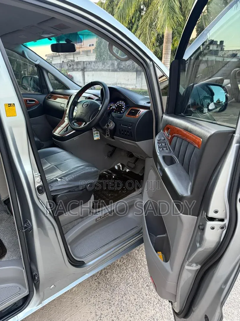 Toyota Alphard 2008 Gray