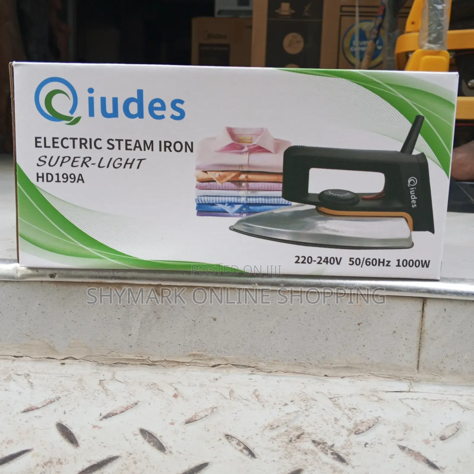 Qiudes Electric Steam Iron 1000W