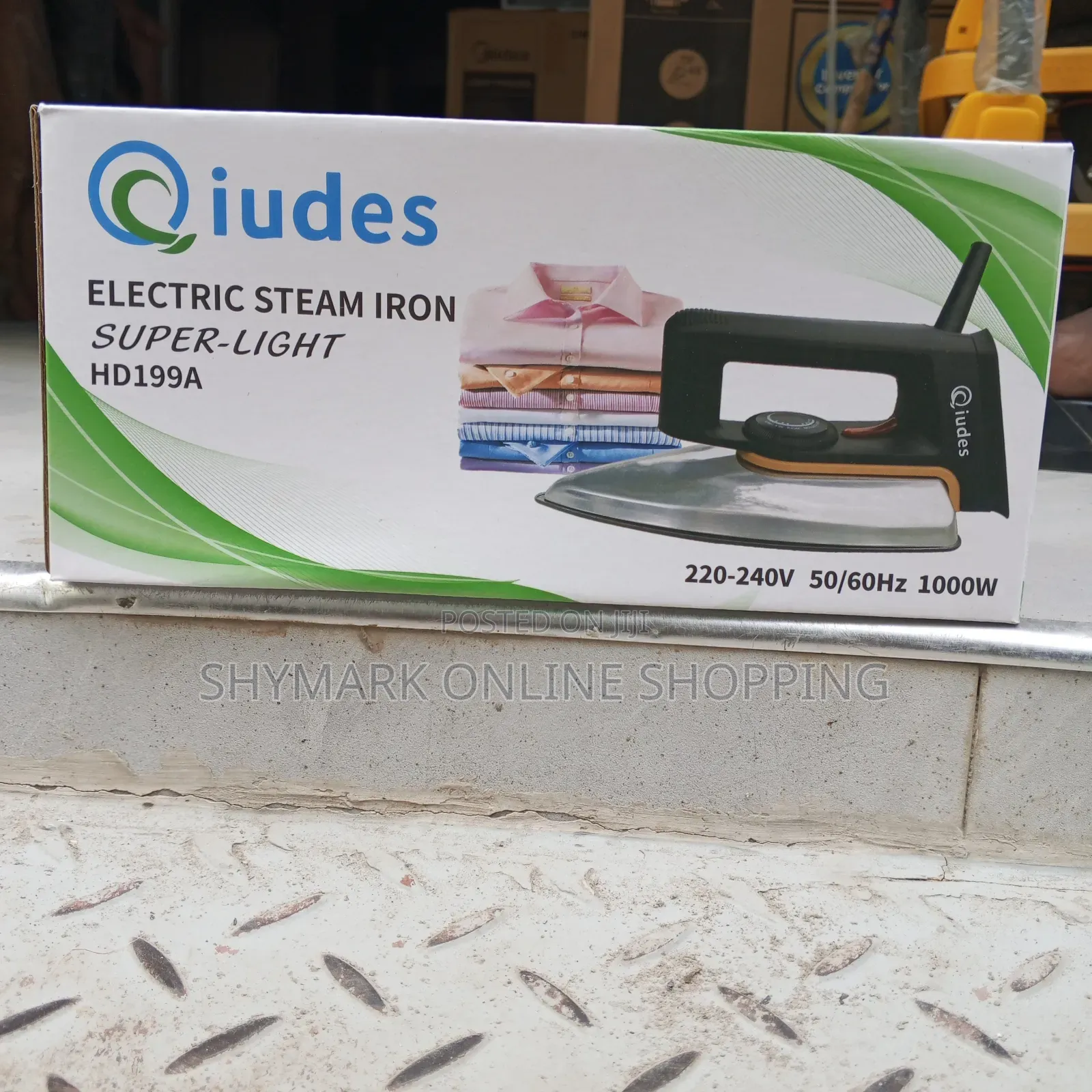 Qiudes Electric Steam Iron 1000W