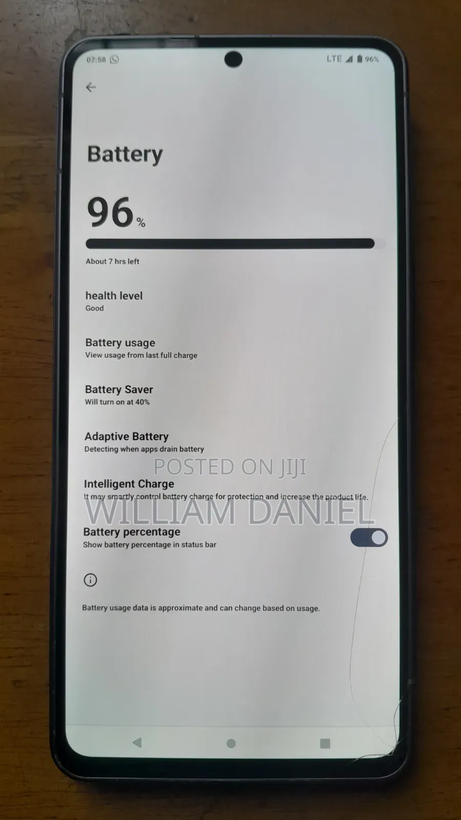 Sharp Aquos R7 256 GB Silver