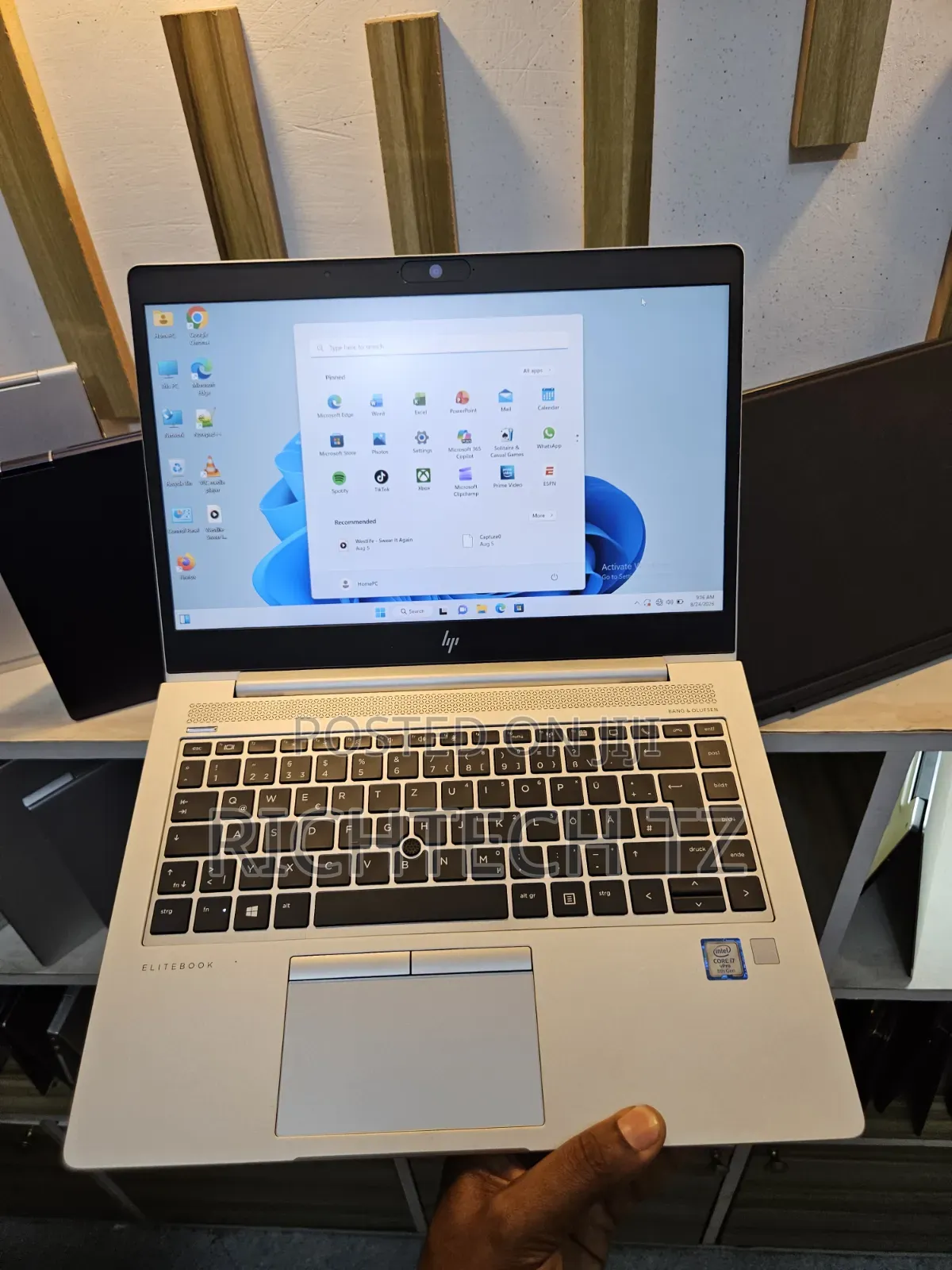 Laptop HP EliteBook 840 G6 8GB Intel Core i5 SSD 256GB