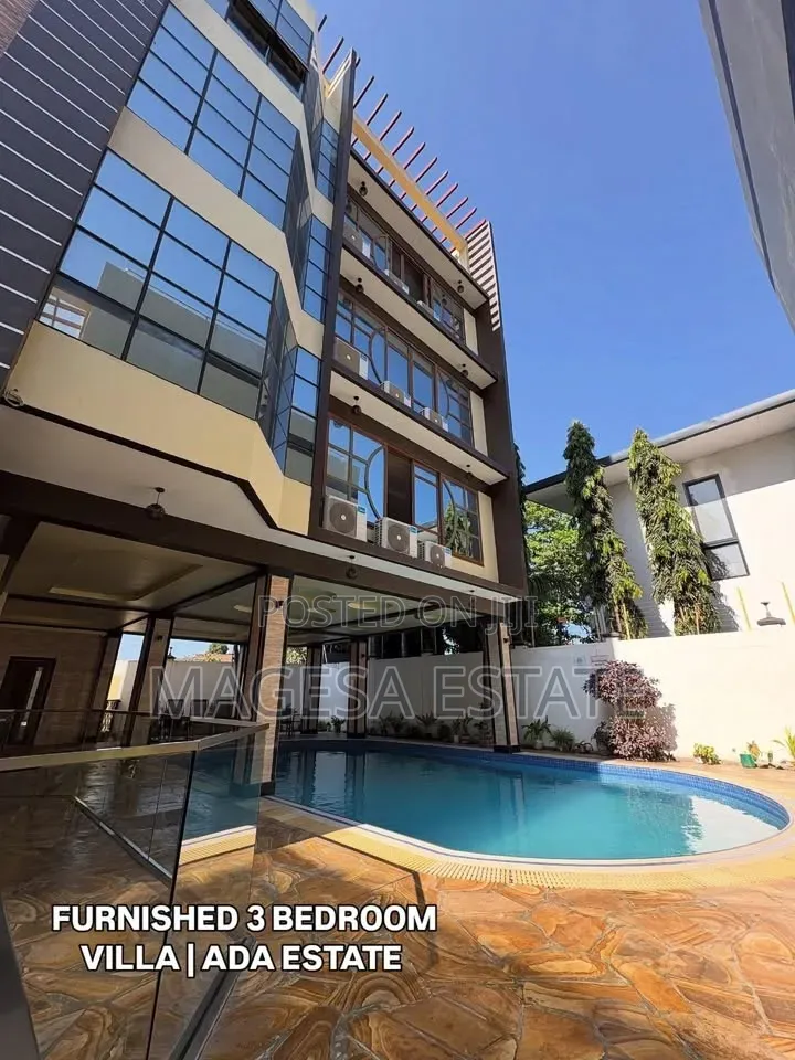 Furnished 3bdrm Villa in Ada Estate for rent