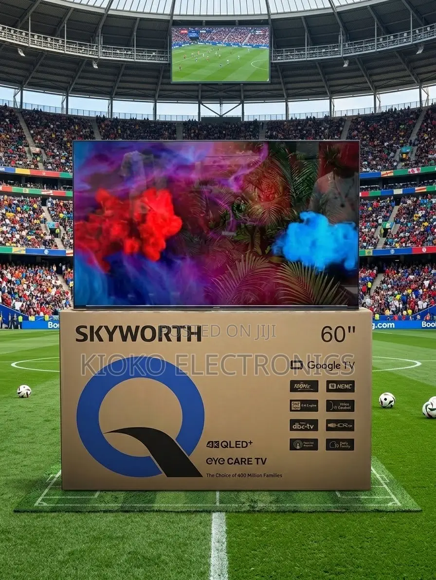 60”Skyworth QLED Smart Google TV