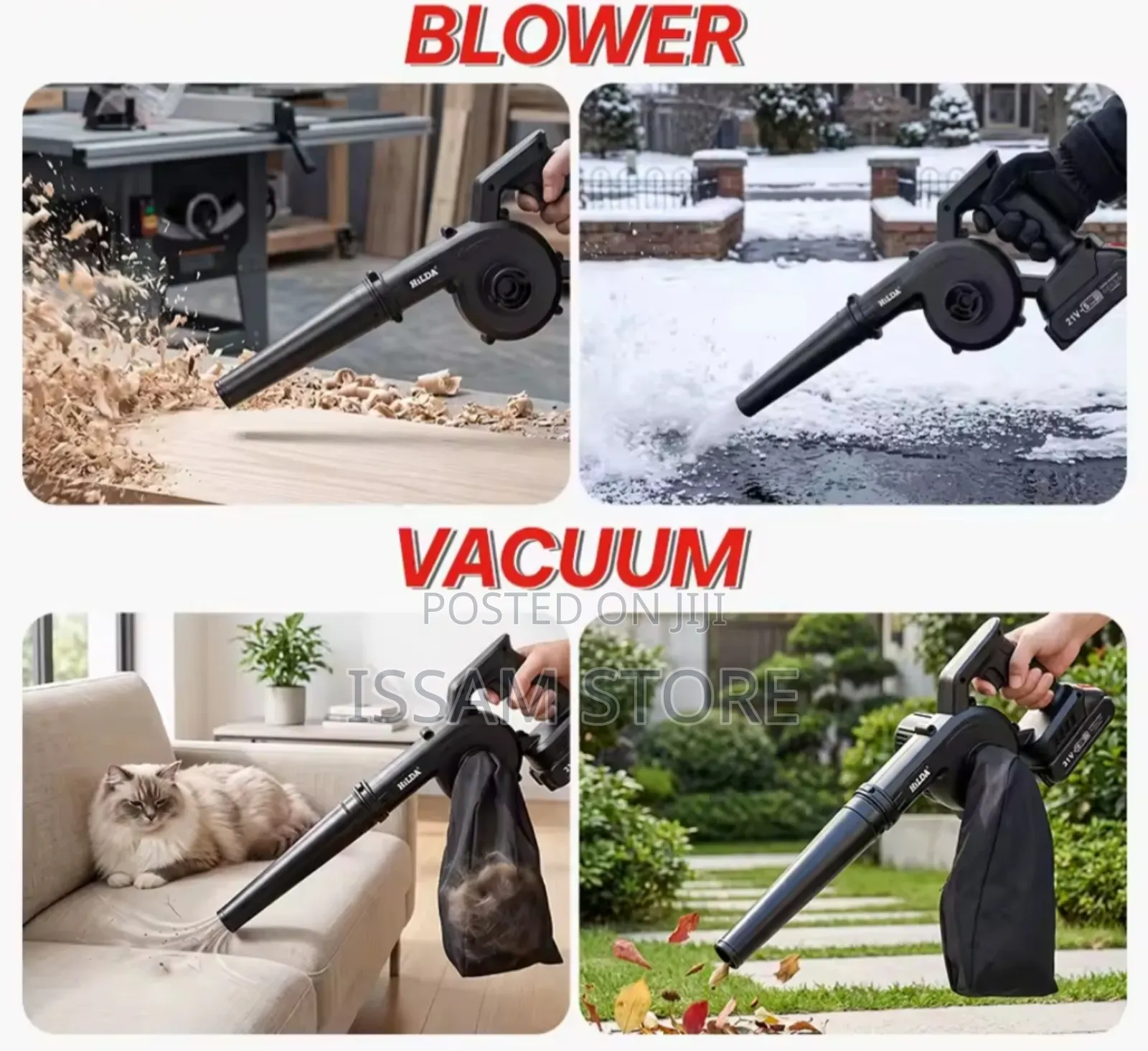 2 in 1 Cordless Vacuum & Blower-Battery 2(48V)