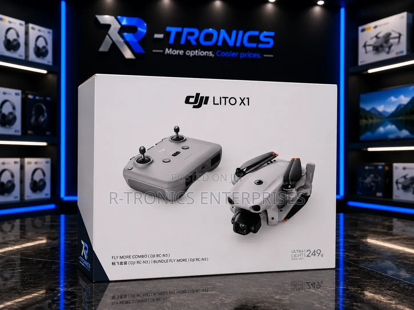 DJI Lito X1 Fly More Combo (DJI RC-N3)