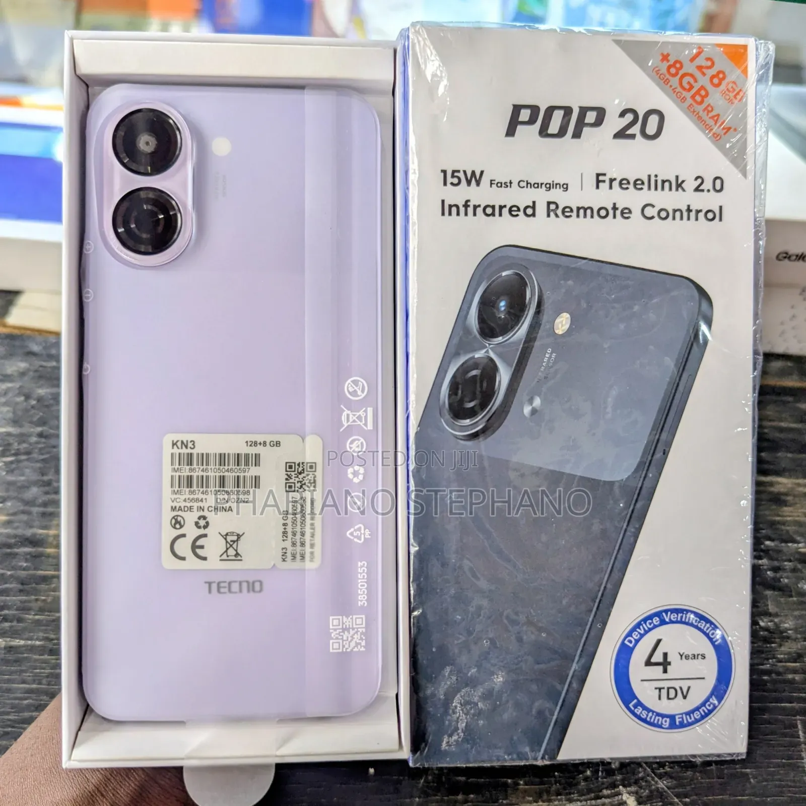 New Tecno Pop 20 128 GB