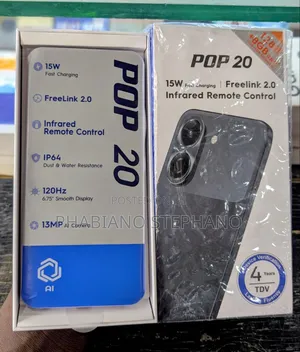 New Tecno Pop 20 128 GB