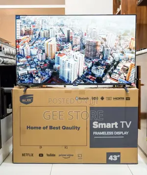 43-Inch Mr UK Smart Frameless LED TV