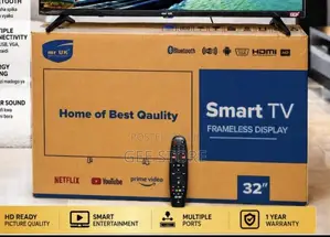 Mr UK 32-Inch Frameless Smart TV