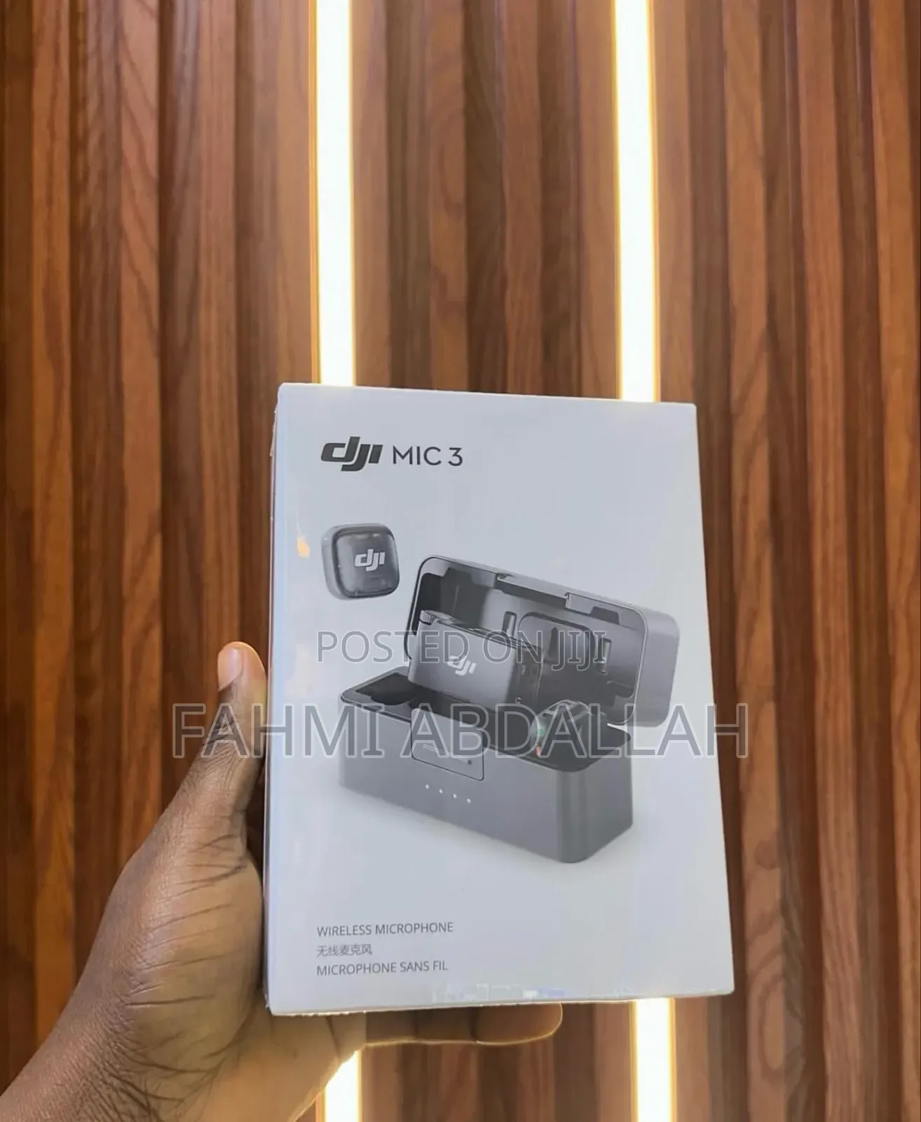 New DJI Mic 3 Wireless Microphone System (2 TX + 1 RX + Charging Case)