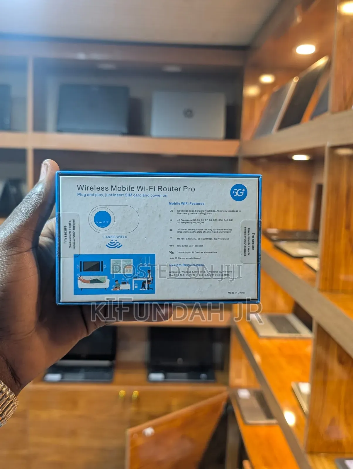 🔥📡 WIRELESS MOBILE WiFi ROUTER PRO — TZS 105,000 🔥
