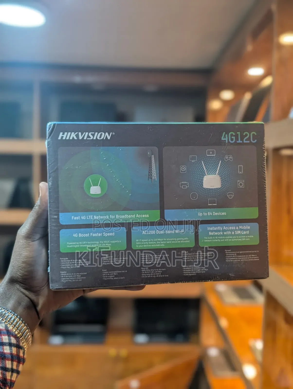 🔥📡 Hikvision 4g Lte Wifi Router 🔥