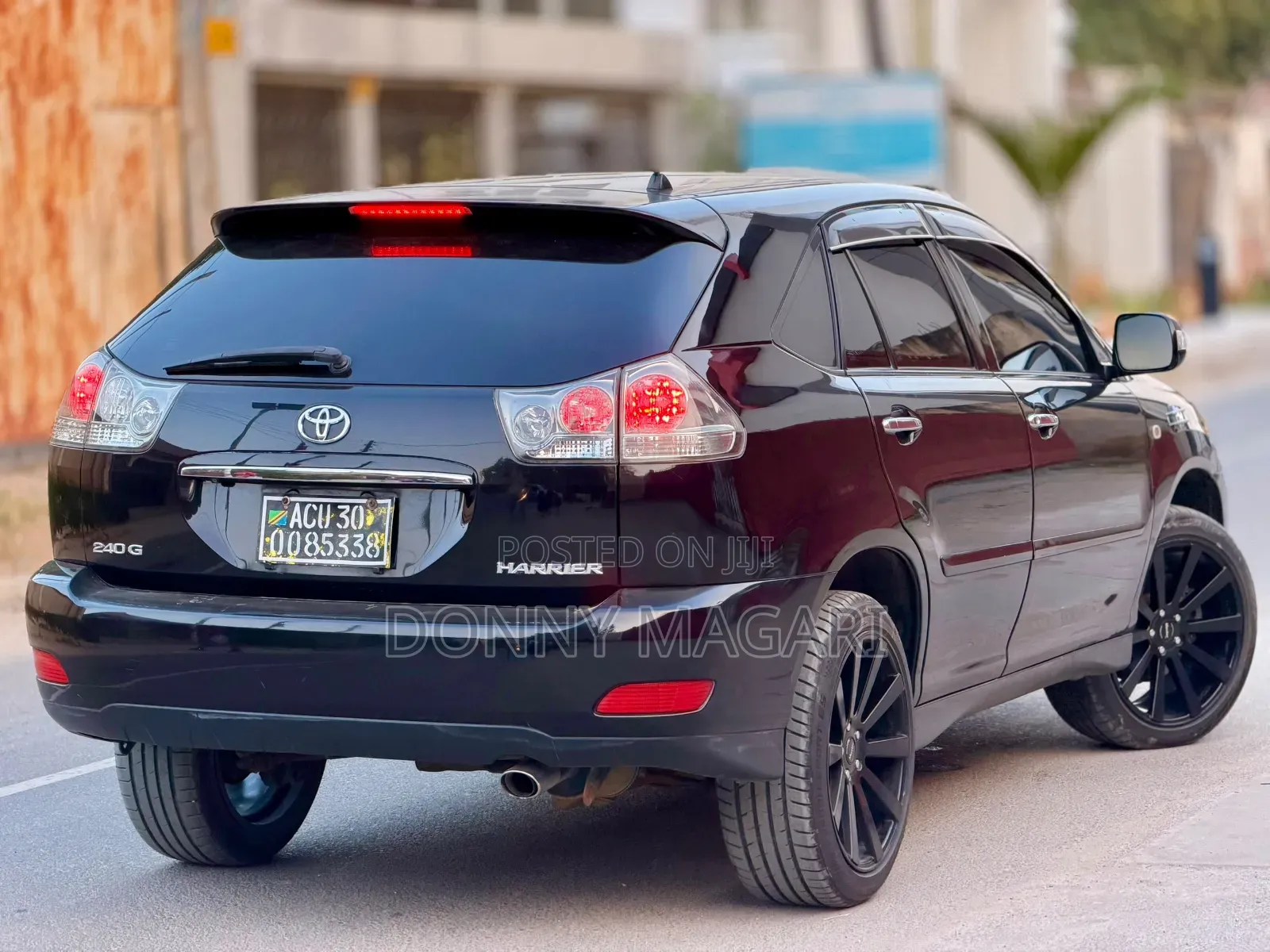 Toyota Harrier 2008 Maroon