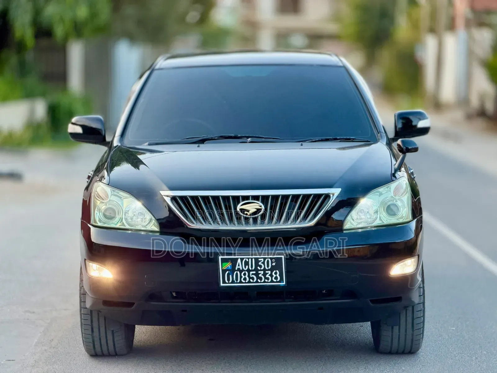 Toyota Harrier 2008 Maroon