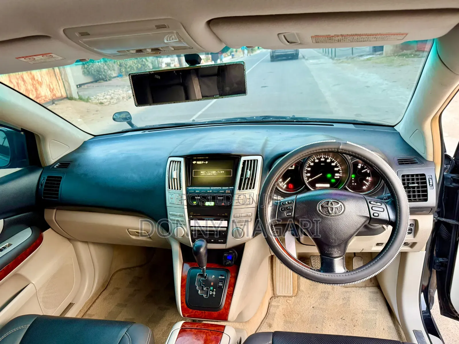 Toyota Harrier 2008 Maroon