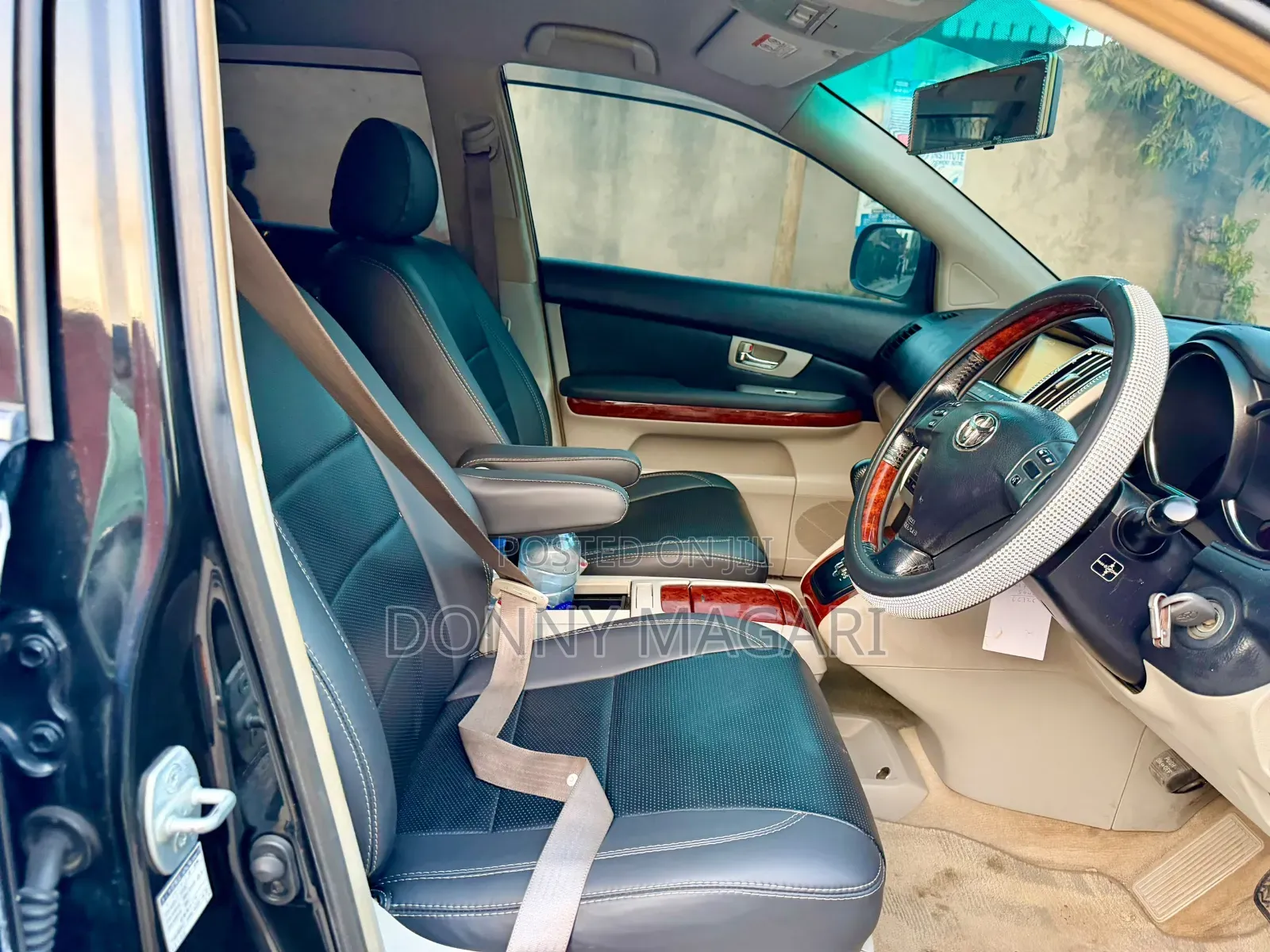 Toyota Harrier 2008 Maroon