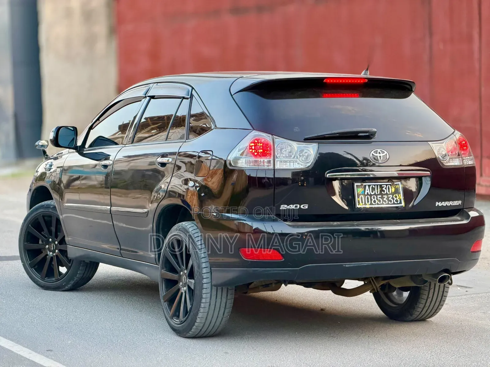 Toyota Harrier 2008 Maroon