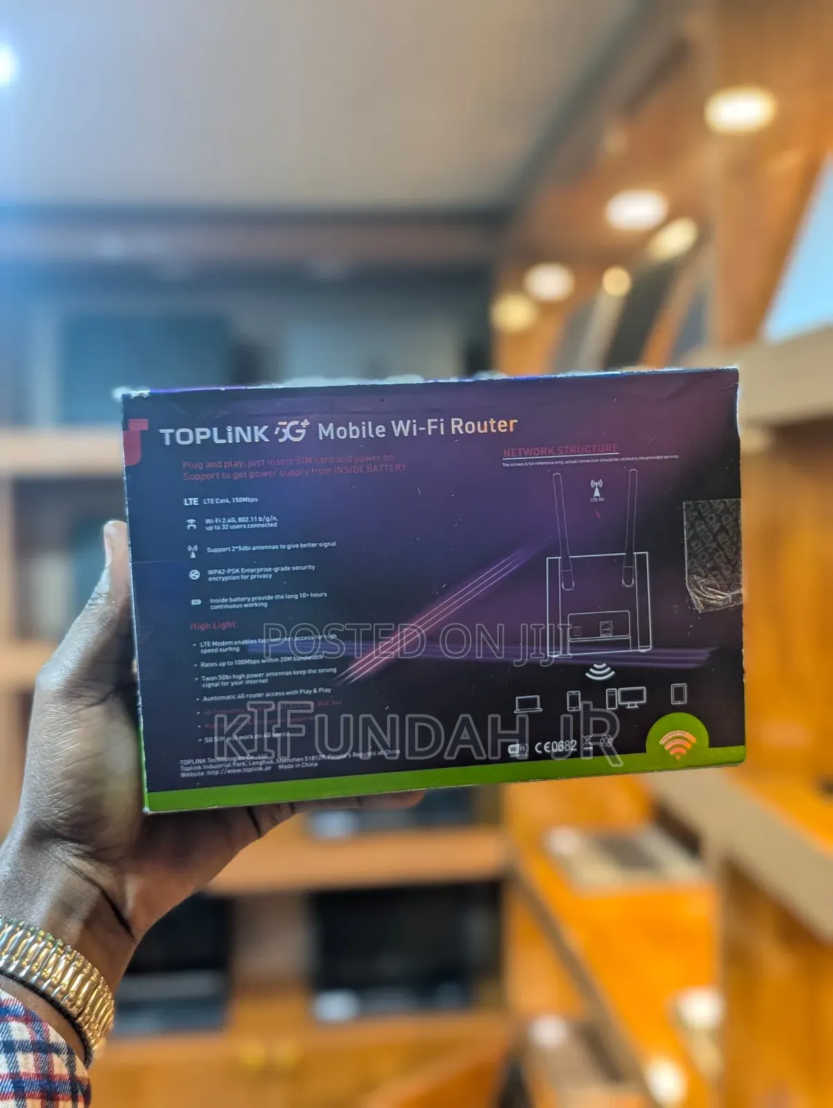 🔥📡 Toplink 4g Lte Wifi Router 🔥