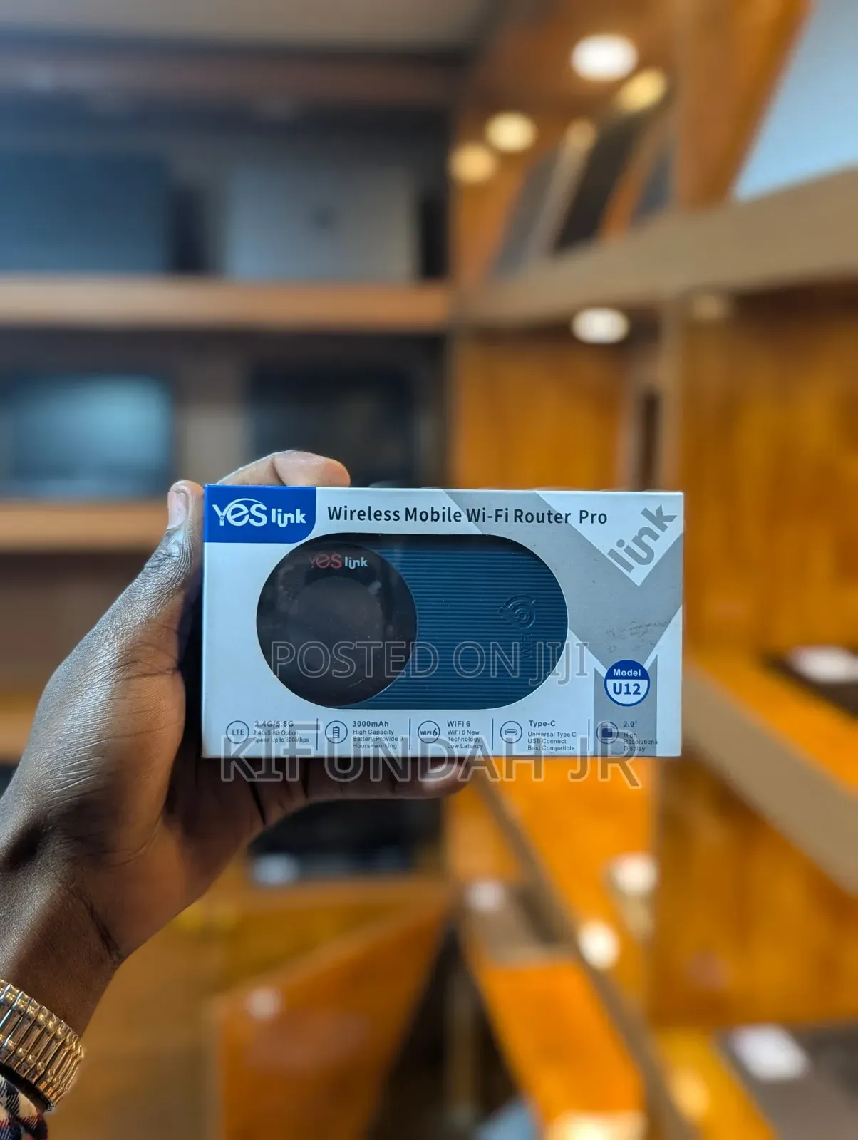 🔥📡 YESLINK 4G MOBILE WiFi — TZS 100,000 🔥