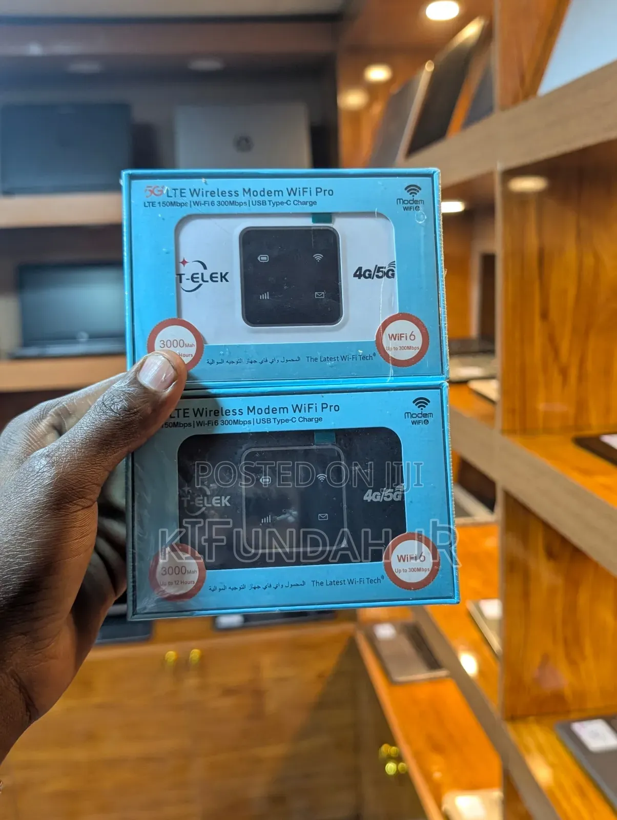 🔥📡 T-Elek 4G LTE MOBILE WiFi — TZS 75,000 🔥