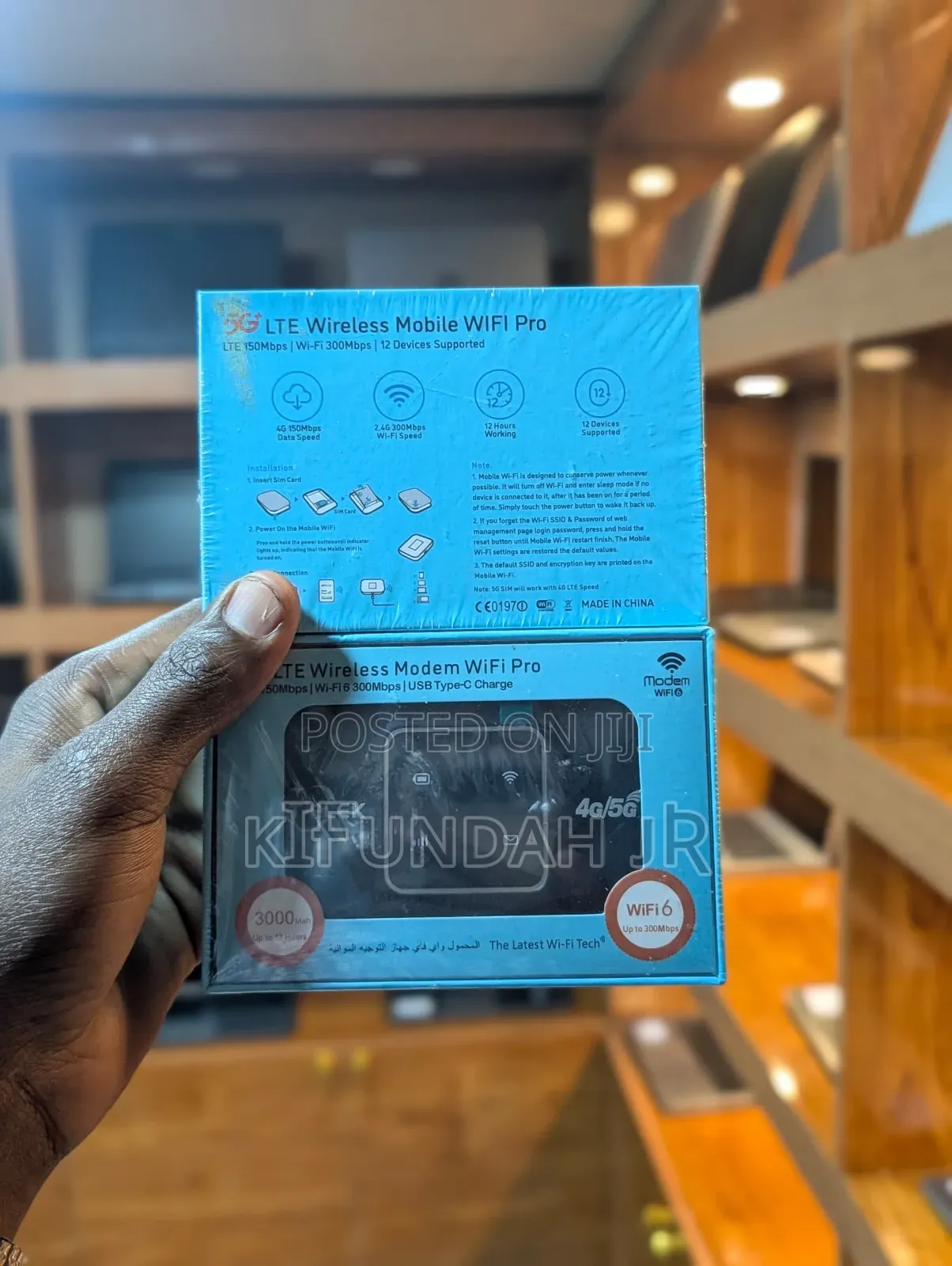 🔥📡 T-Elek 4G LTE MOBILE WiFi — TZS 75,000 🔥