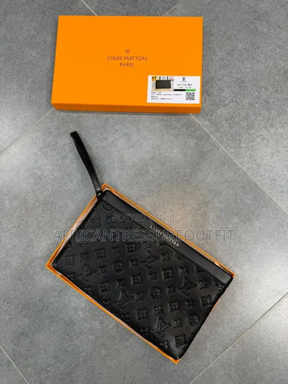 Louis Vuitton Men Leather Wristlet Clutch Bags and Pouch Available